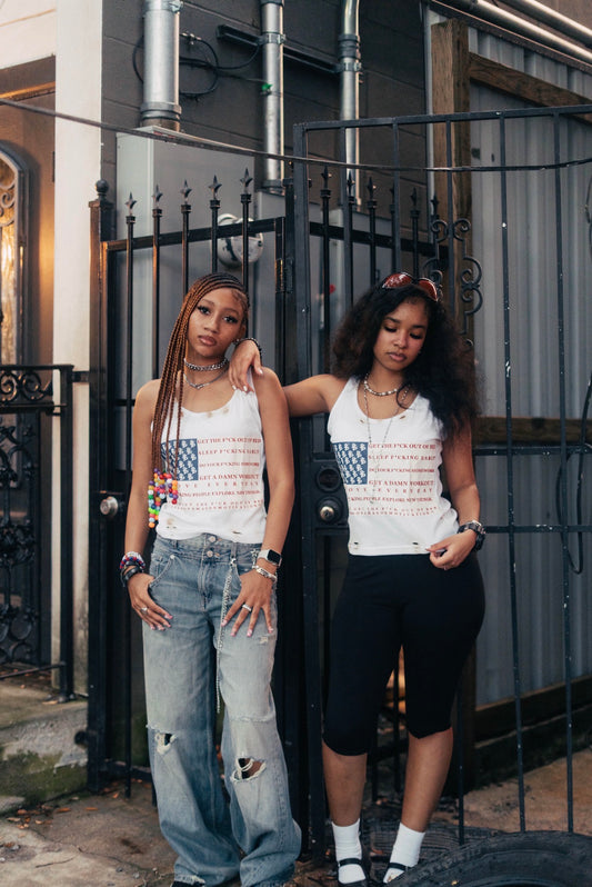 SLC “GET THE F*CK OUT OF BED” TANK TOP